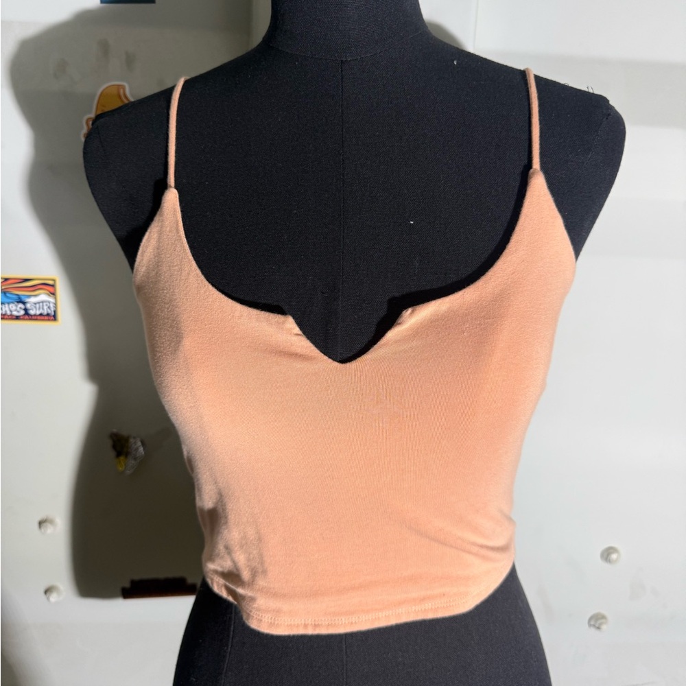 Heart Hips Peach Camisole Top